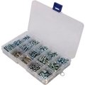 Sarjo Industries Slotted Round Head Machine Screws W/Nuts, Locks & Flats, Lg. Drawer Asst, 28 Items, 1925 Pieces FK51250